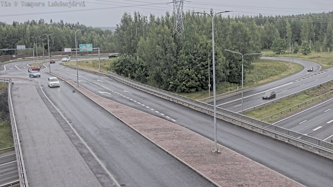 Weather Camera Image Road 9 Tampere, Lahdesjärvi, Tampere, Pirkanmaa