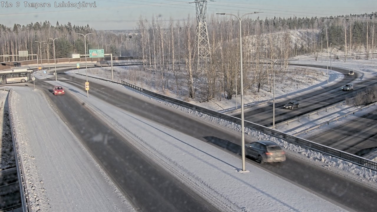 Weather Camera Image Road 9 Tampere, Lahdesjärvi, Tampere, Pirkanmaa