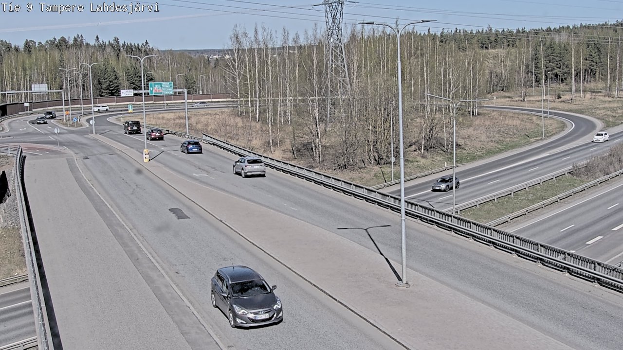 Kelikamerat Kuva Tie 9 Tampere, Lahdesjärvi, Tampere, Pirkanmaa