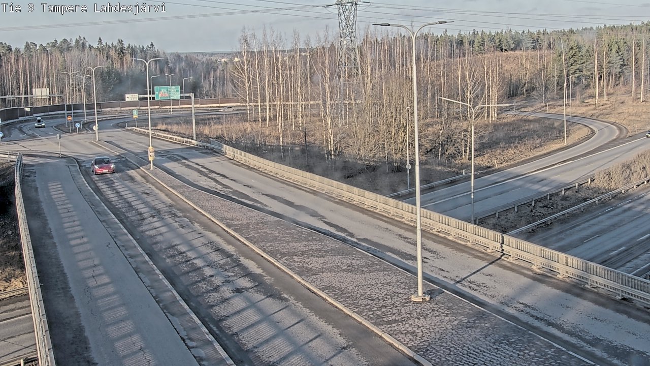 Weather Camera Image Road 9 Tampere, Lahdesjärvi, Tampere, Pirkanmaa