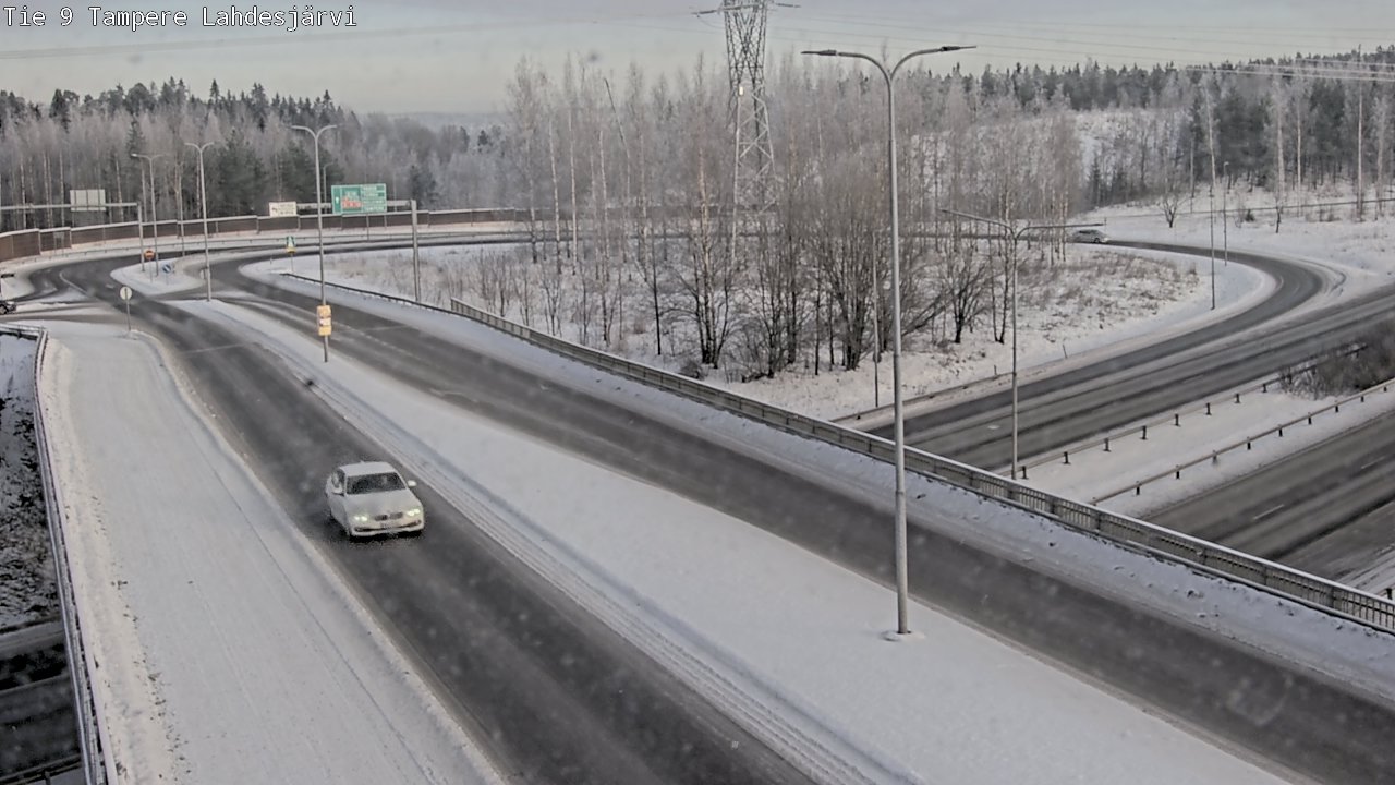 Weather Camera Image Road 9 Tampere, Lahdesjärvi, Tampere, Pirkanmaa