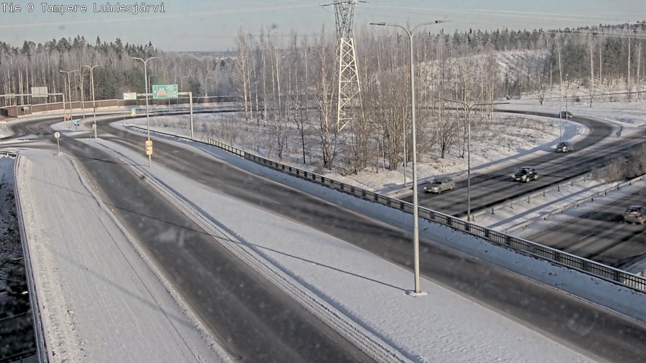Weather Camera Image Road 9 Tampere, Lahdesjärvi, Tampere, Pirkanmaa