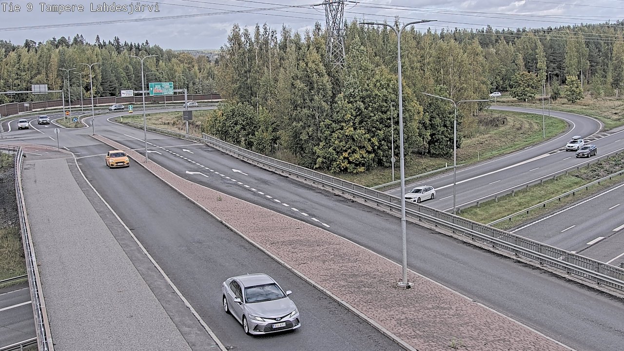 Weather Camera Image Road 9 Tampere, Lahdesjärvi, Tampere, Pirkanmaa
