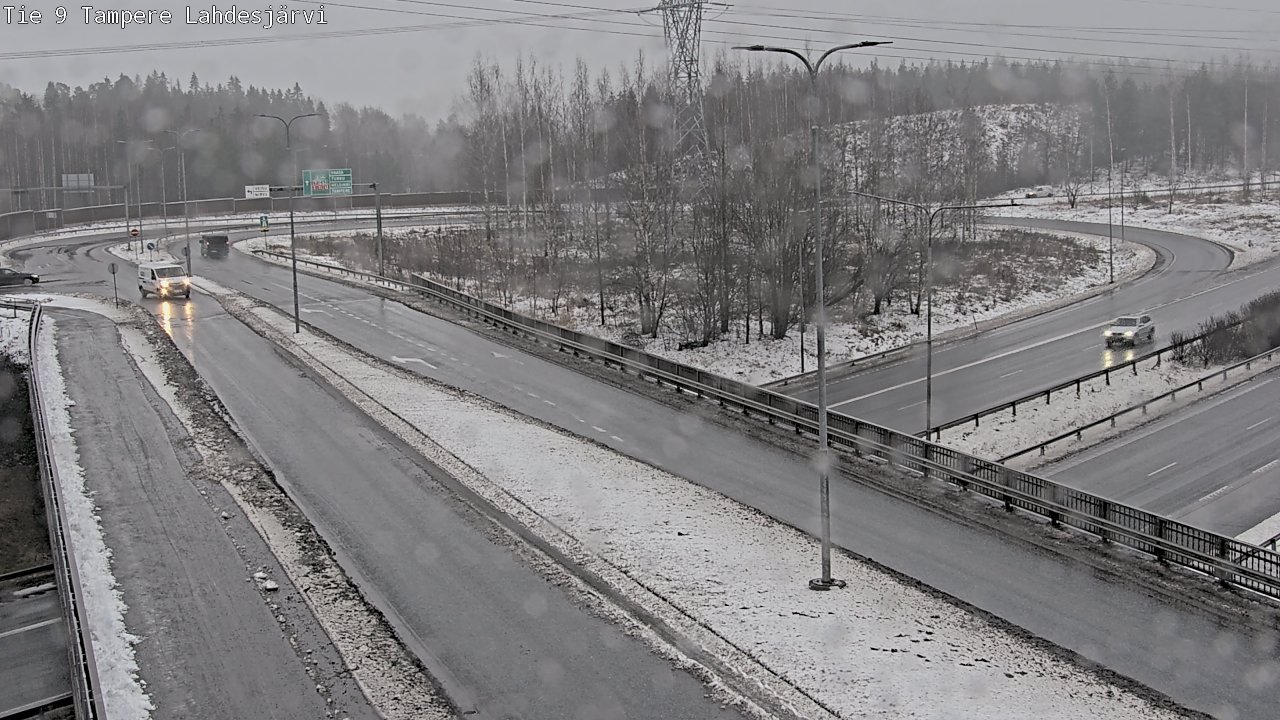 Weather Camera Image Väg 9 Tammerfors, Lahdesjärvi, Tampere, Pirkanmaa