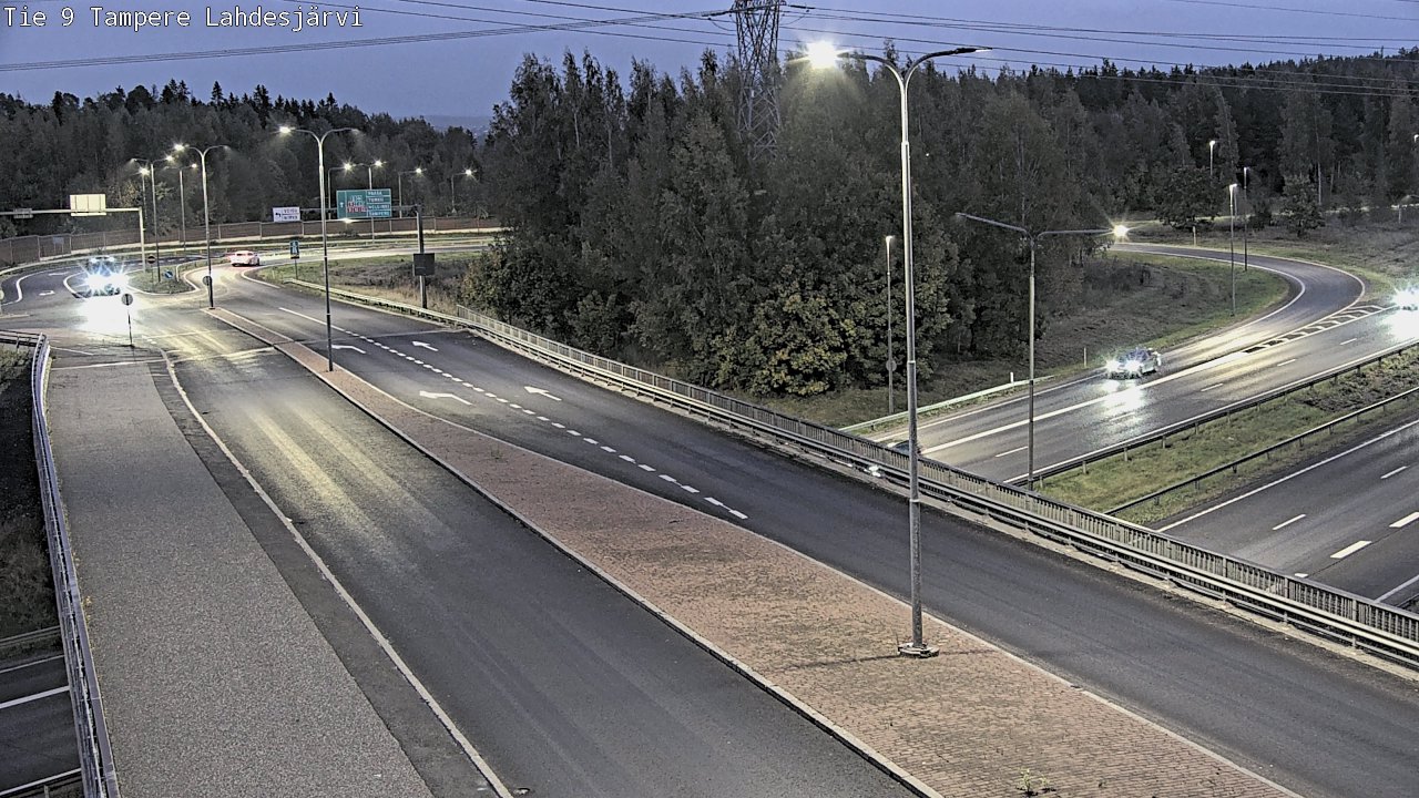 Weather Camera Image Road 9 Tampere, Lahdesjärvi, Tampere, Pirkanmaa