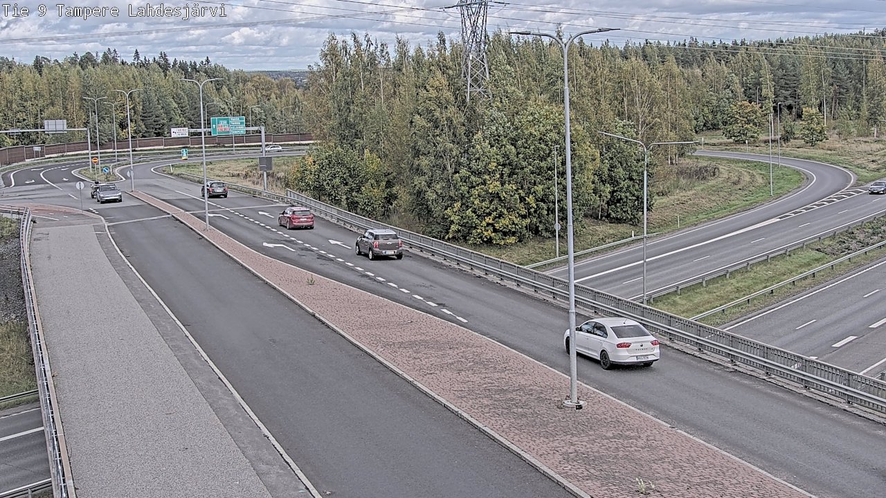 Kelikamerat Kuva Tie 9 Tampere, Lahdesjärvi, Tampere, Pirkanmaa