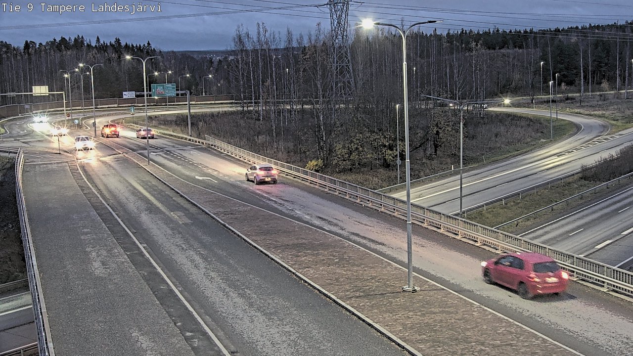 Kelikamerat Kuva Tie 9 Tampere, Lahdesjärvi, Tampere, Pirkanmaa