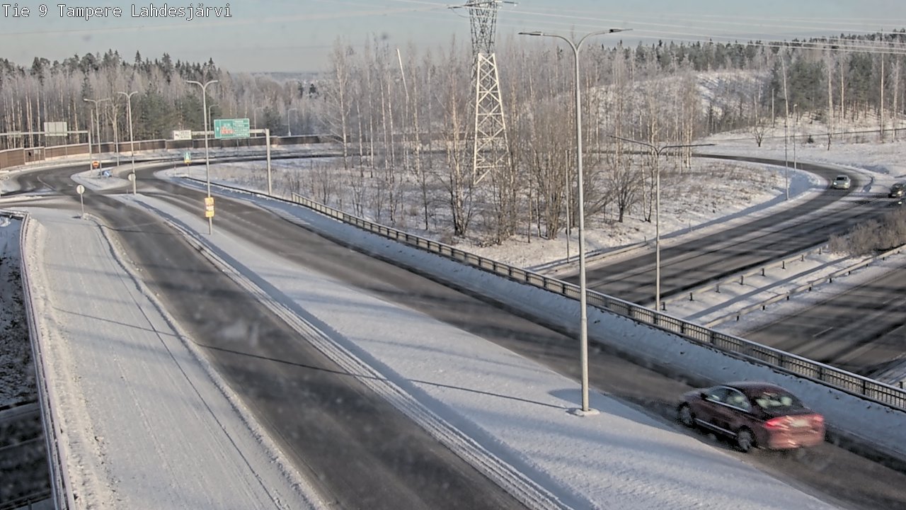 Weather Camera Image Road 9 Tampere, Lahdesjärvi, Tampere, Pirkanmaa