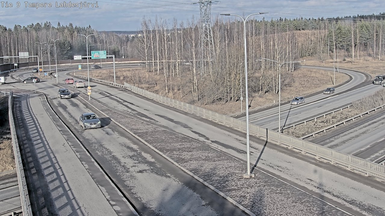 Weather Camera Image Road 9 Tampere, Lahdesjärvi, Tampere, Pirkanmaa