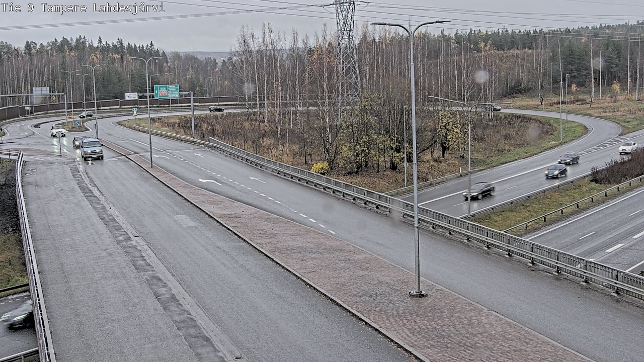 Weather Camera Image Road 9 Tampere, Lahdesjärvi, Tampere, Pirkanmaa