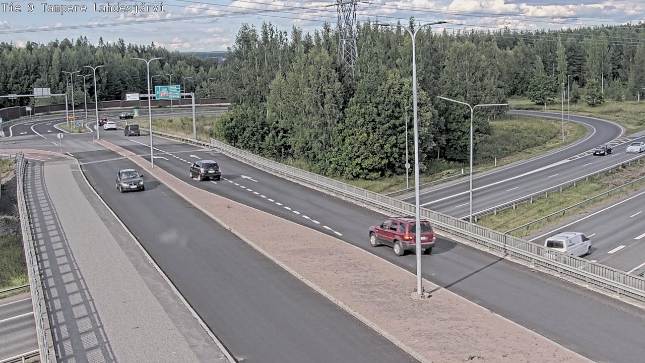 Kelikamerat Kuva Tie 9 Tampere, Lahdesjärvi, Tampere, Pirkanmaa