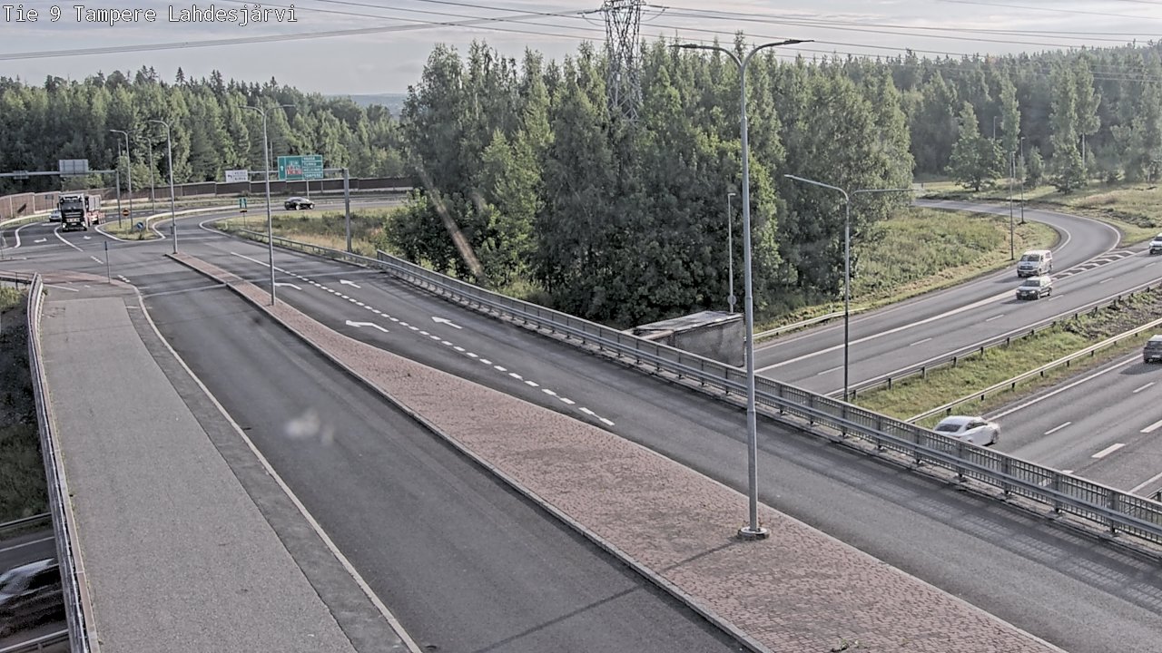 Kelikamerat Kuva Tie 9 Tampere, Lahdesjärvi, Tampere, Pirkanmaa