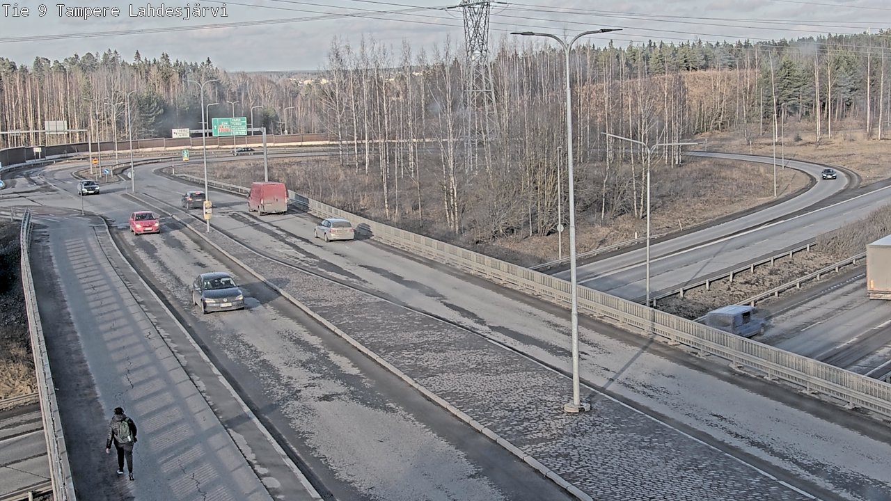 Weather Camera Image Road 9 Tampere, Lahdesjärvi, Tampere, Pirkanmaa