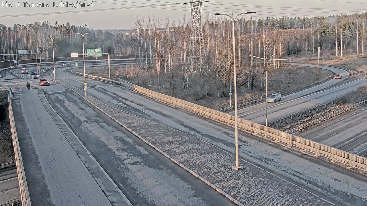 Weather Camera Image Road 9 Tampere, Lahdesjärvi, Tampere, Pirkanmaa