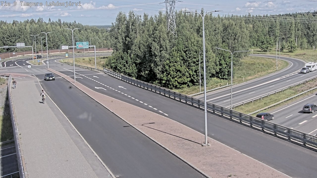 Kelikamerat Kuva Tie 9 Tampere, Lahdesjärvi, Tampere, Pirkanmaa