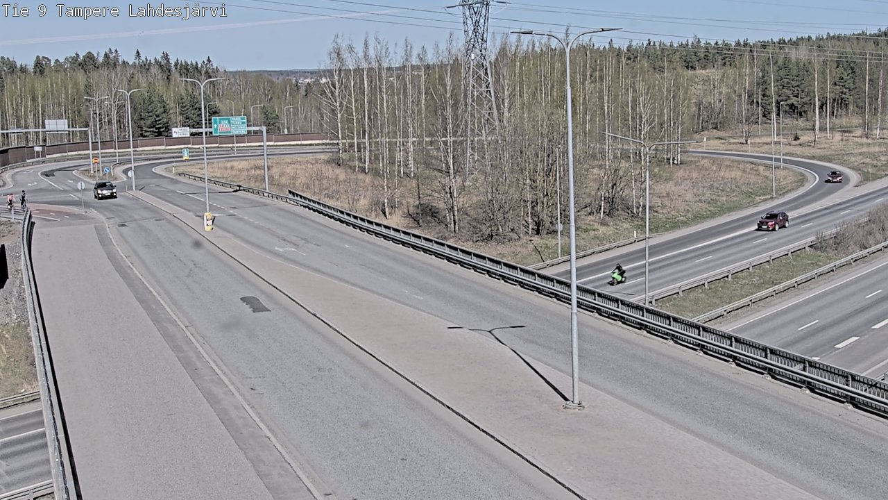 Kelikamerat Kuva Tie 9 Tampere, Lahdesjärvi, Tampere, Pirkanmaa