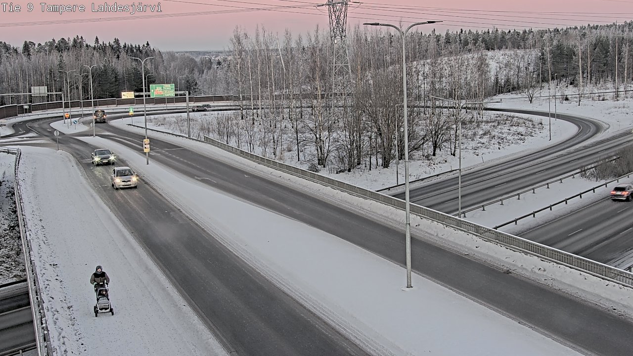Weather Camera Image Road 9 Tampere, Lahdesjärvi, Tampere, Pirkanmaa