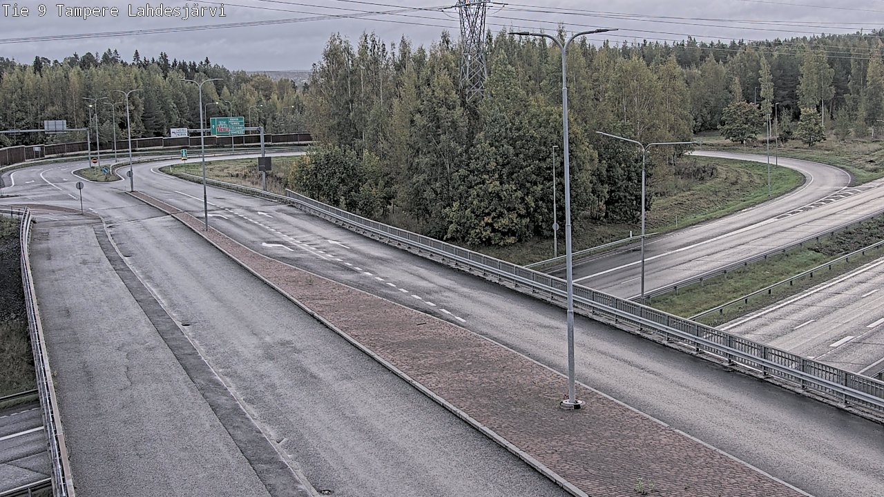 Weather Camera Image Road 9 Tampere, Lahdesjärvi, Tampere, Pirkanmaa