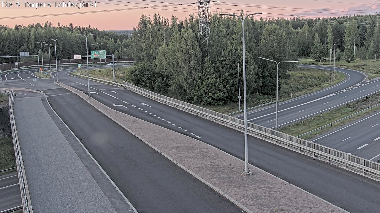 Kelikamerat Kuva Tie 9 Tampere, Lahdesjärvi, Tampere, Pirkanmaa