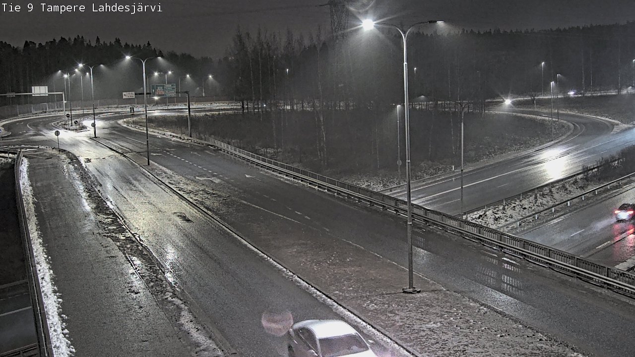 Weather Camera Image Väg 9 Tammerfors, Lahdesjärvi, Tampere, Pirkanmaa
