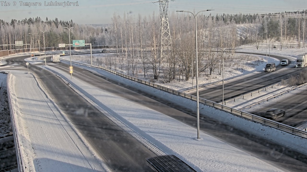 Weather Camera Image Road 9 Tampere, Lahdesjärvi, Tampere, Pirkanmaa