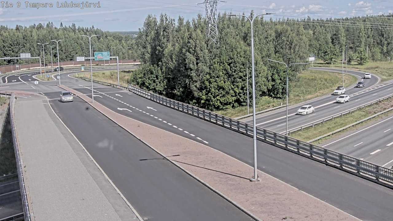 Kelikamerat Kuva Tie 9 Tampere, Lahdesjärvi, Tampere, Pirkanmaa