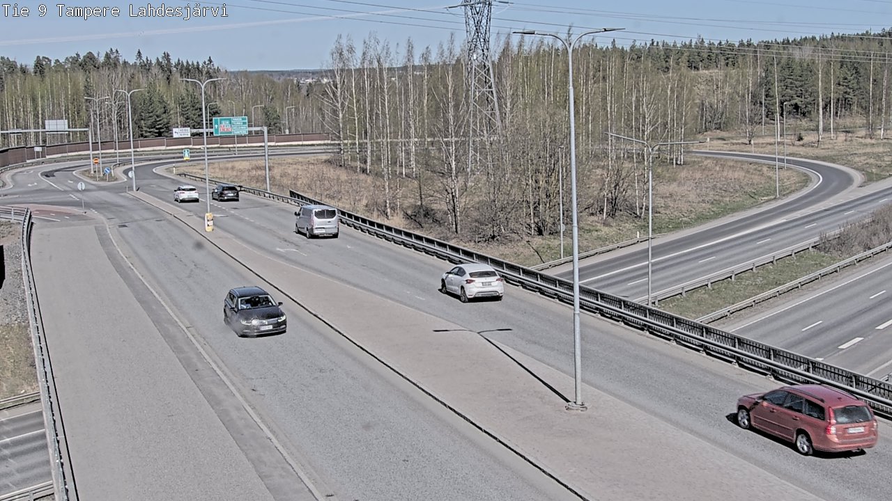 Kelikamerat Kuva Tie 9 Tampere, Lahdesjärvi, Tampere, Pirkanmaa