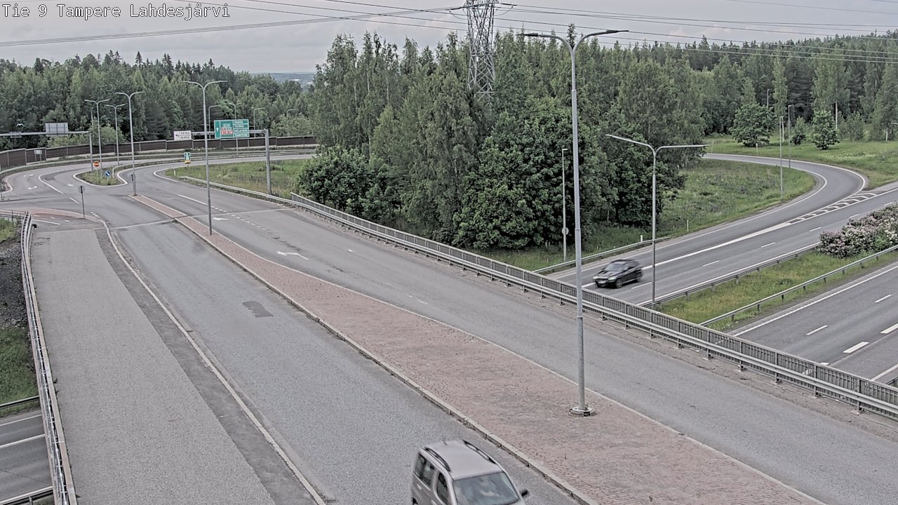 Kelikamerat Kuva Tie 9 Tampere, Lahdesjärvi, Tampere, Pirkanmaa