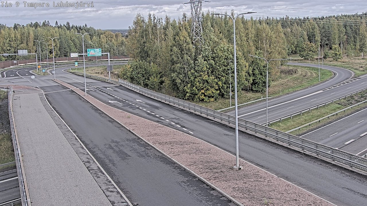 Weather Camera Image Road 9 Tampere, Lahdesjärvi, Tampere, Pirkanmaa