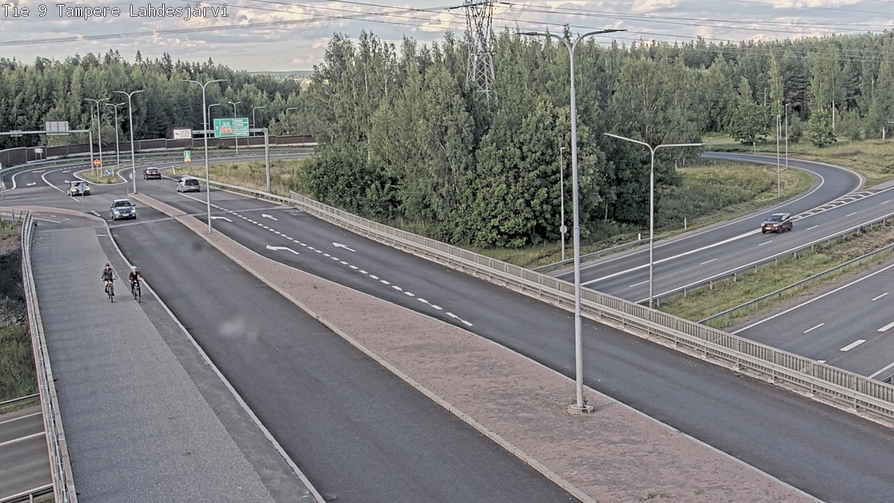 Kelikamerat Kuva Tie 9 Tampere, Lahdesjärvi, Tampere, Pirkanmaa