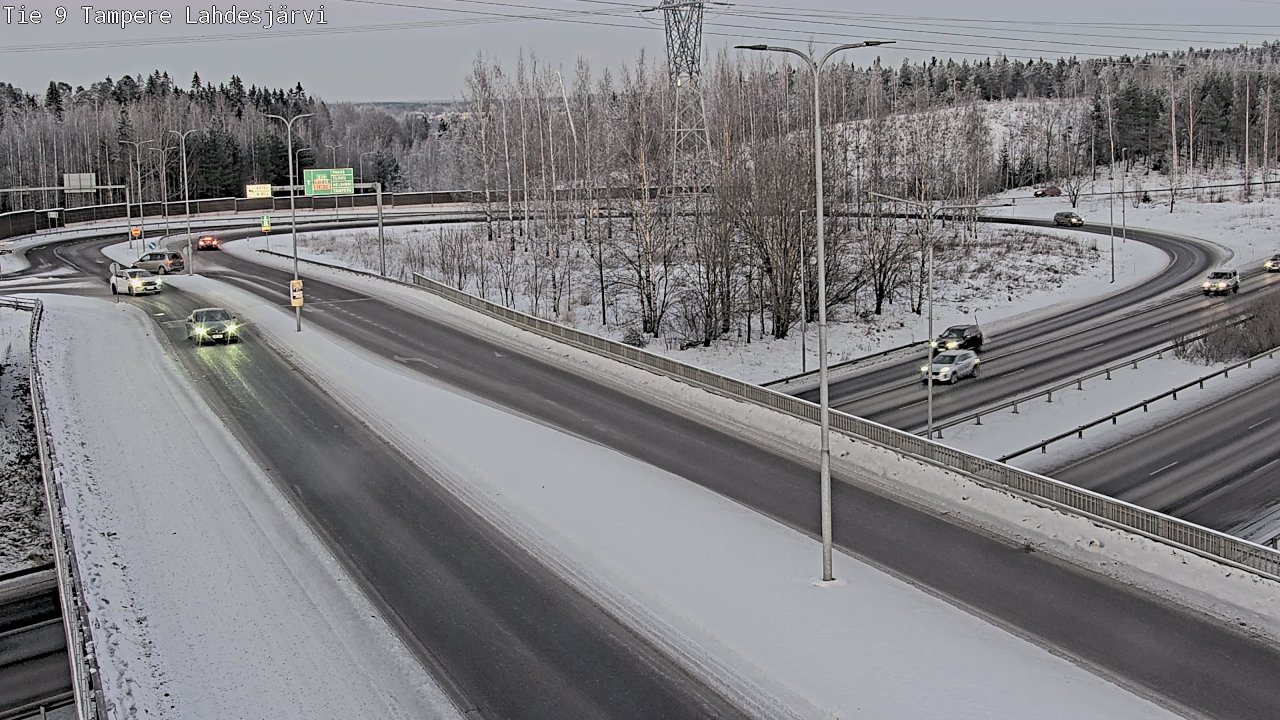 Weather Camera Image Road 9 Tampere, Lahdesjärvi, Tampere, Pirkanmaa