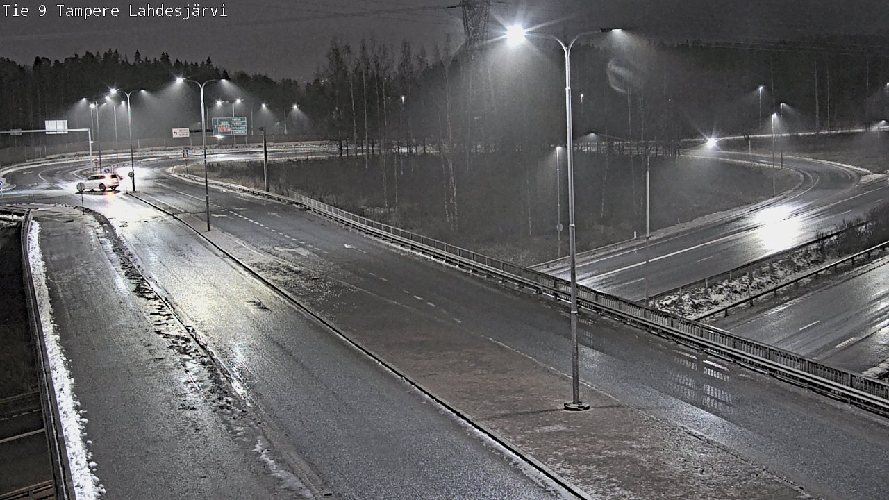 Weather Camera Image Väg 9 Tammerfors, Lahdesjärvi, Tampere, Pirkanmaa