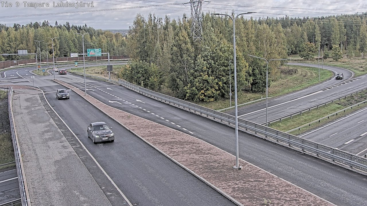 Kelikamerat Kuva Tie 9 Tampere, Lahdesjärvi, Tampere, Pirkanmaa