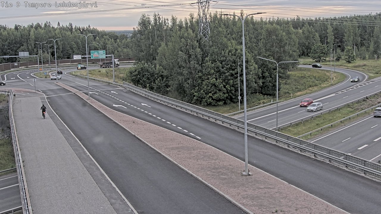 Weather Camera Image Road 9 Tampere, Lahdesjärvi, Tampere, Pirkanmaa
