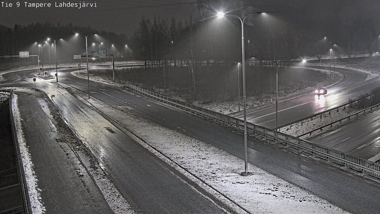 Weather Camera Image Väg 9 Tammerfors, Lahdesjärvi, Tampere, Pirkanmaa