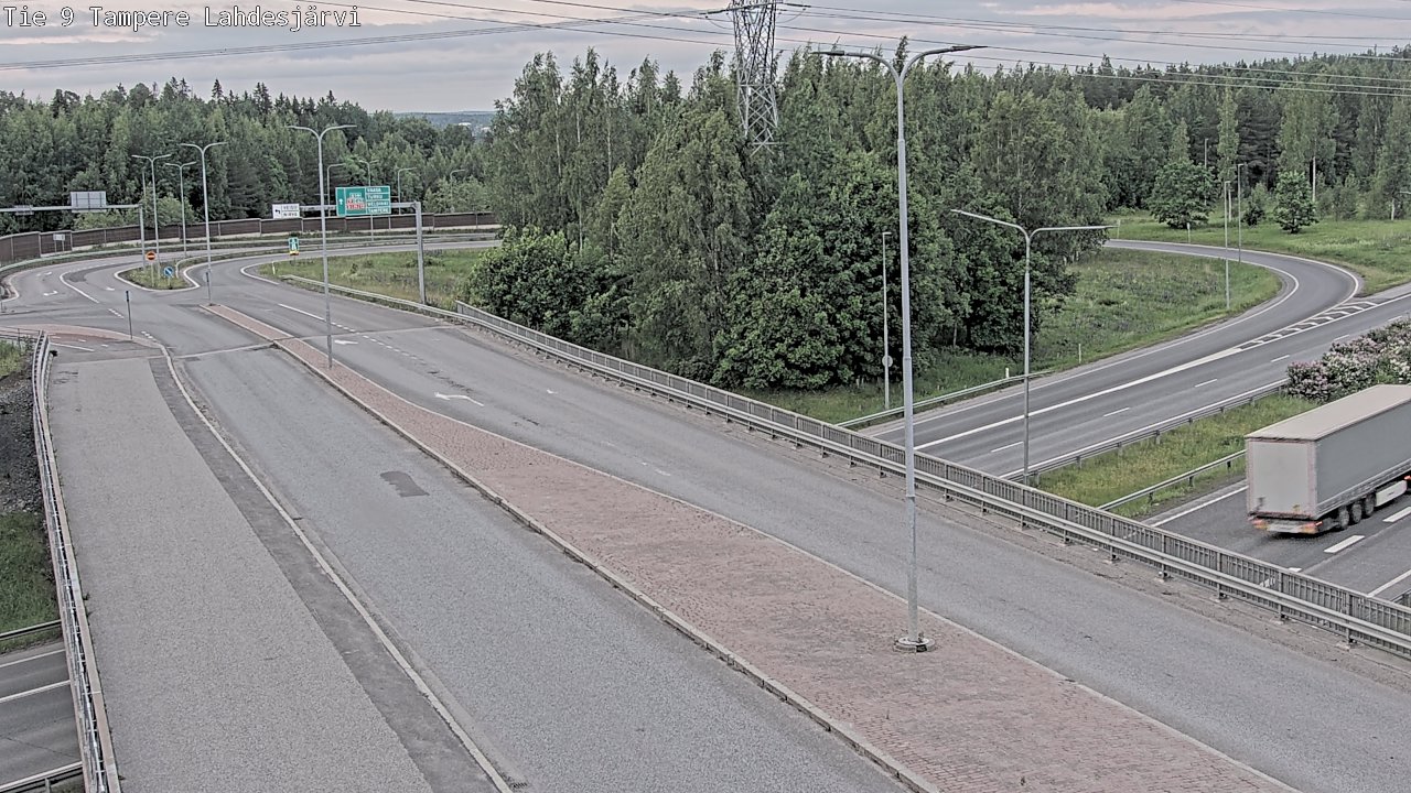 Kelikamerat Kuva Tie 9 Tampere, Lahdesjärvi, Tampere, Pirkanmaa