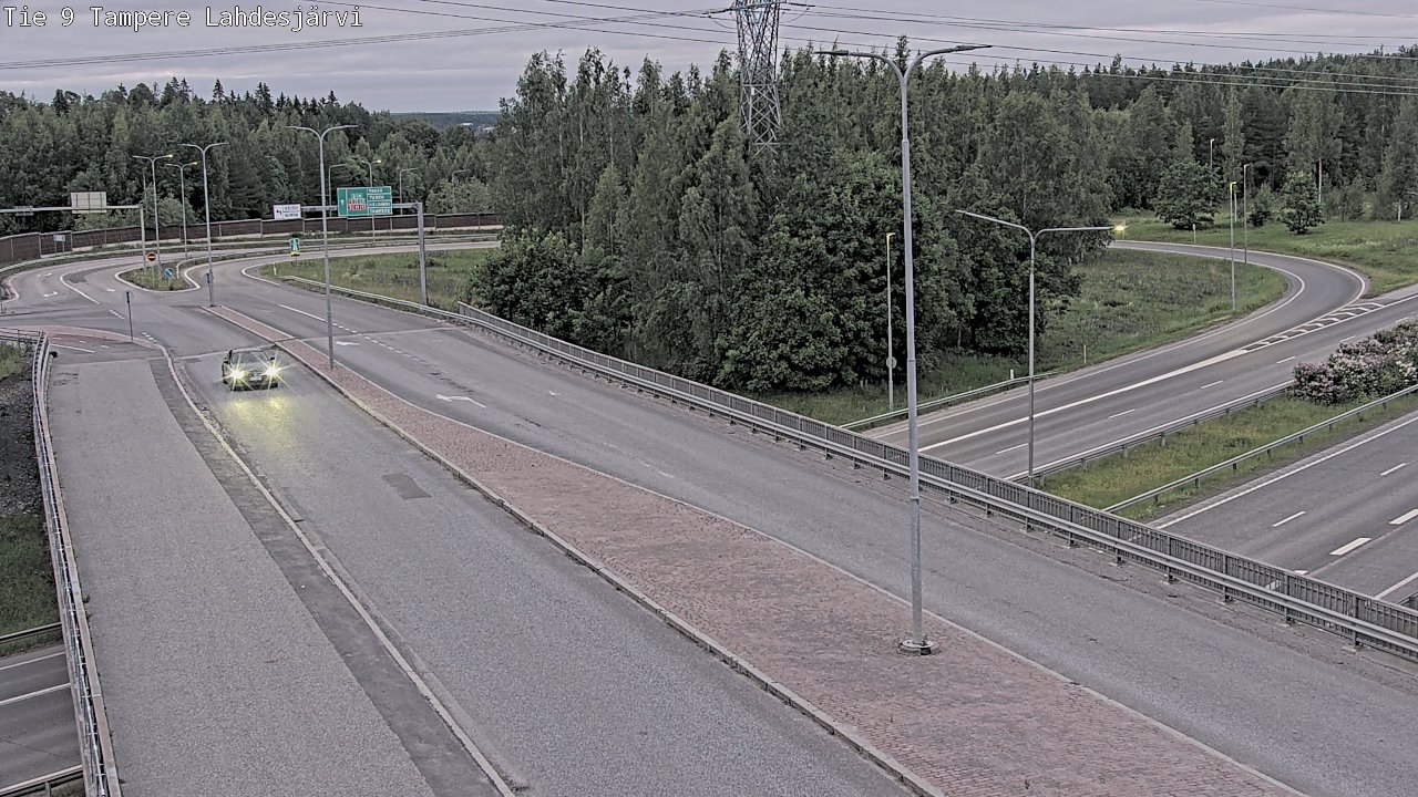 Kelikamerat Kuva Tie 9 Tampere, Lahdesjärvi, Tampere, Pirkanmaa