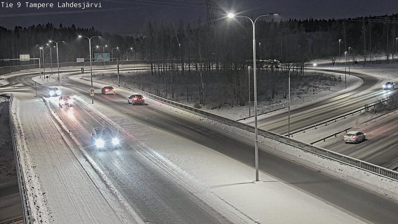 Weather Camera Image Road 9 Tampere, Lahdesjärvi, Tampere, Pirkanmaa