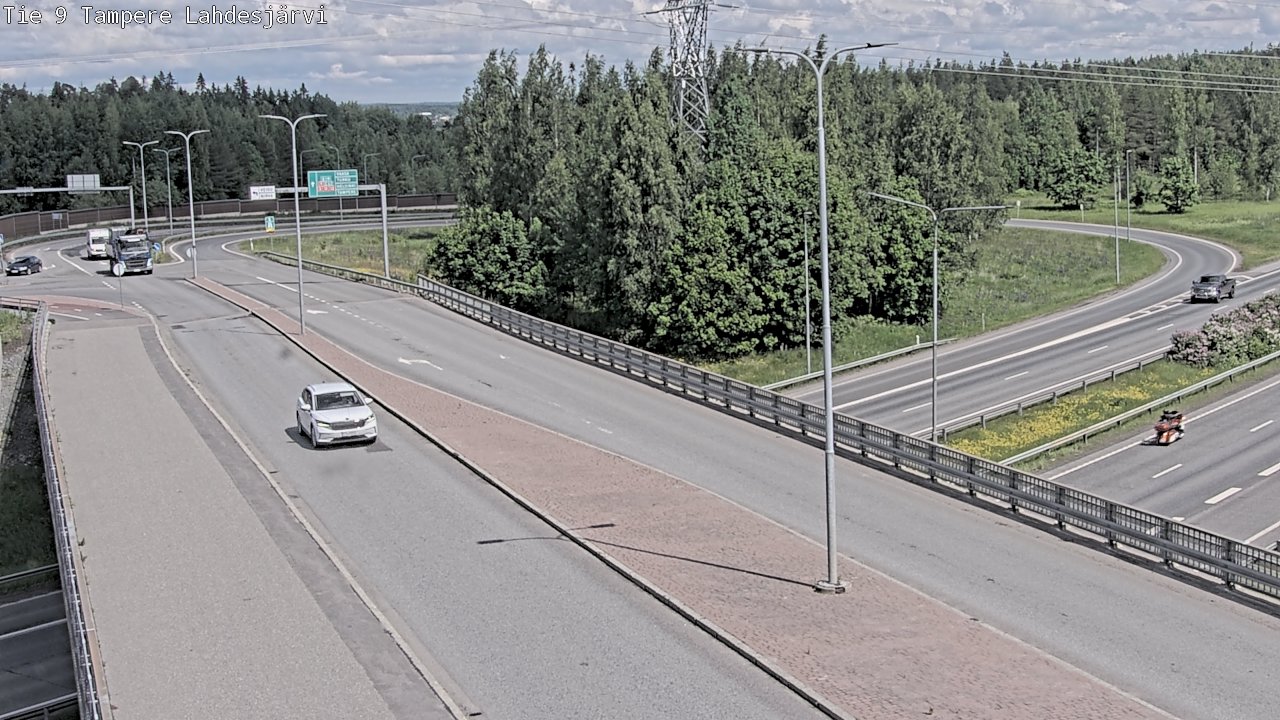 Kelikamerat Kuva Tie 9 Tampere, Lahdesjärvi, Tampere, Pirkanmaa