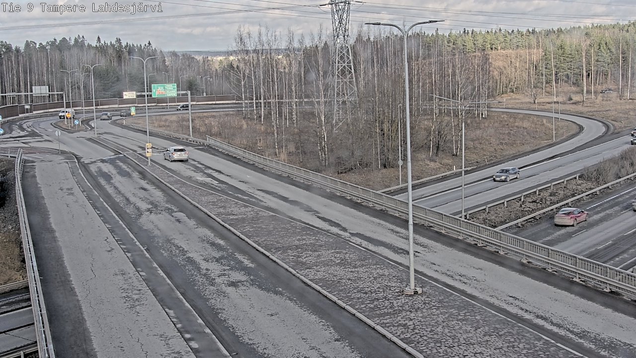 Weather Camera Image Road 9 Tampere, Lahdesjärvi, Tampere, Pirkanmaa