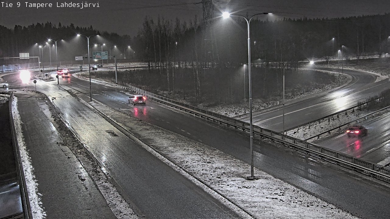 Weather Camera Image Väg 9 Tammerfors, Lahdesjärvi, Tampere, Pirkanmaa