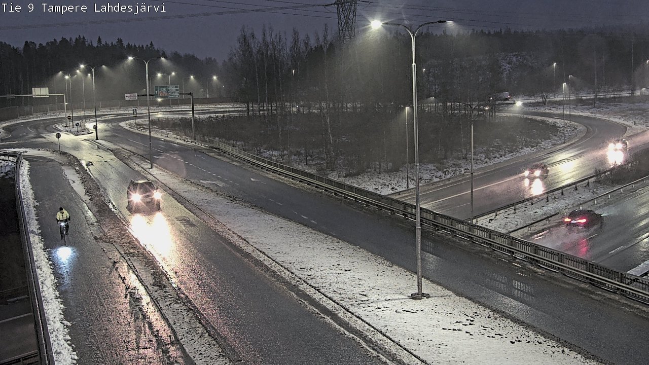 Weather Camera Image Väg 9 Tammerfors, Lahdesjärvi, Tampere, Pirkanmaa