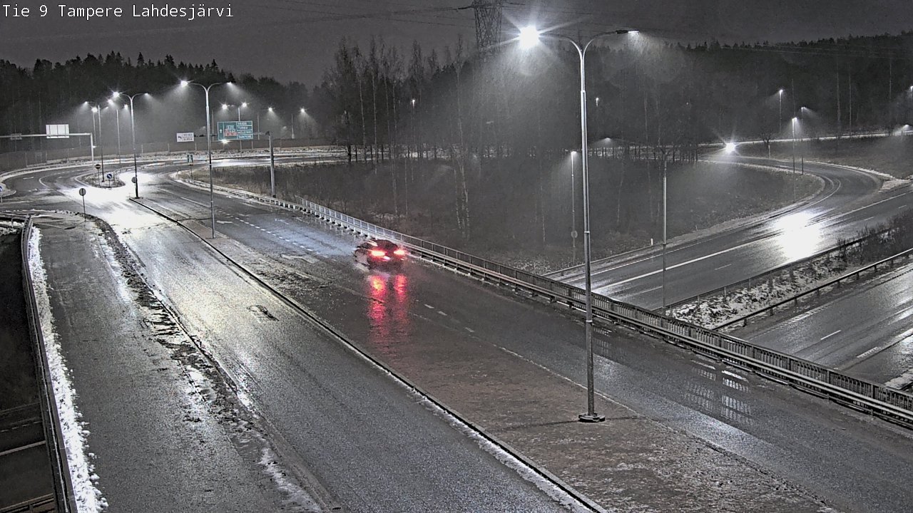 Weather Camera Image Väg 9 Tammerfors, Lahdesjärvi, Tampere, Pirkanmaa
