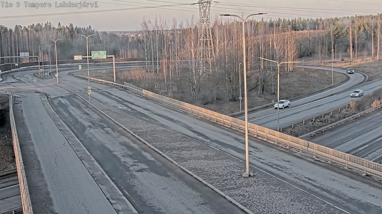 Weather Camera Image Road 9 Tampere, Lahdesjärvi, Tampere, Pirkanmaa