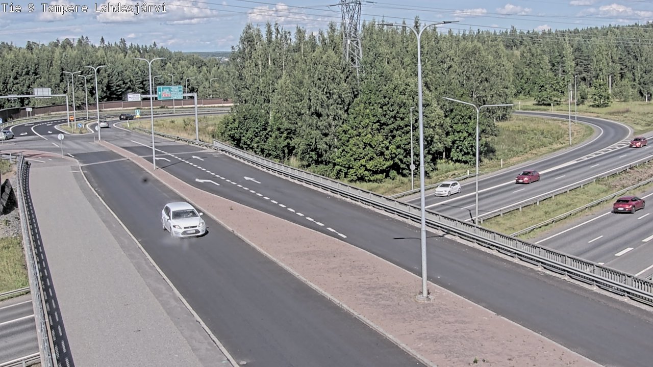 Kelikamerat Kuva Tie 9 Tampere, Lahdesjärvi, Tampere, Pirkanmaa