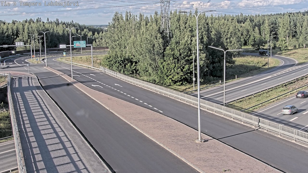 Kelikamerat Kuva Tie 9 Tampere, Lahdesjärvi, Tampere, Pirkanmaa