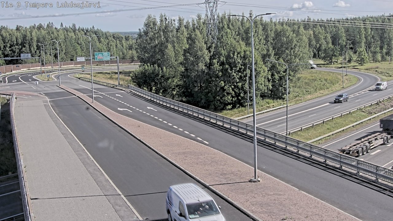 Kelikamerat Kuva Tie 9 Tampere, Lahdesjärvi, Tampere, Pirkanmaa