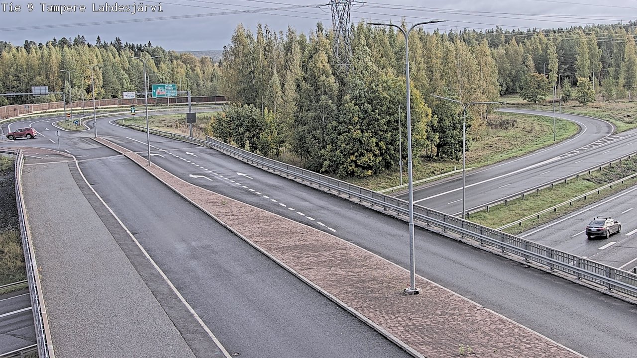 Weather Camera Image Road 9 Tampere, Lahdesjärvi, Tampere, Pirkanmaa