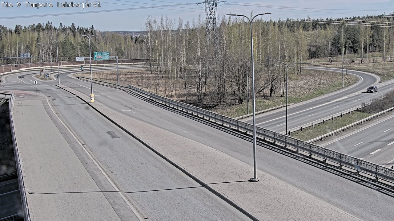 Kelikamerat Kuva Tie 9 Tampere, Lahdesjärvi, Tampere, Pirkanmaa