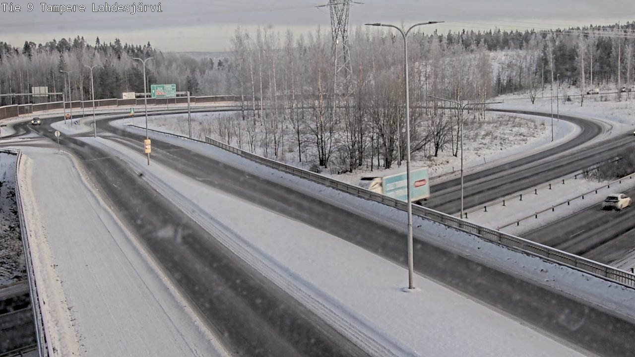 Weather Camera Image Road 9 Tampere, Lahdesjärvi, Tampere, Pirkanmaa